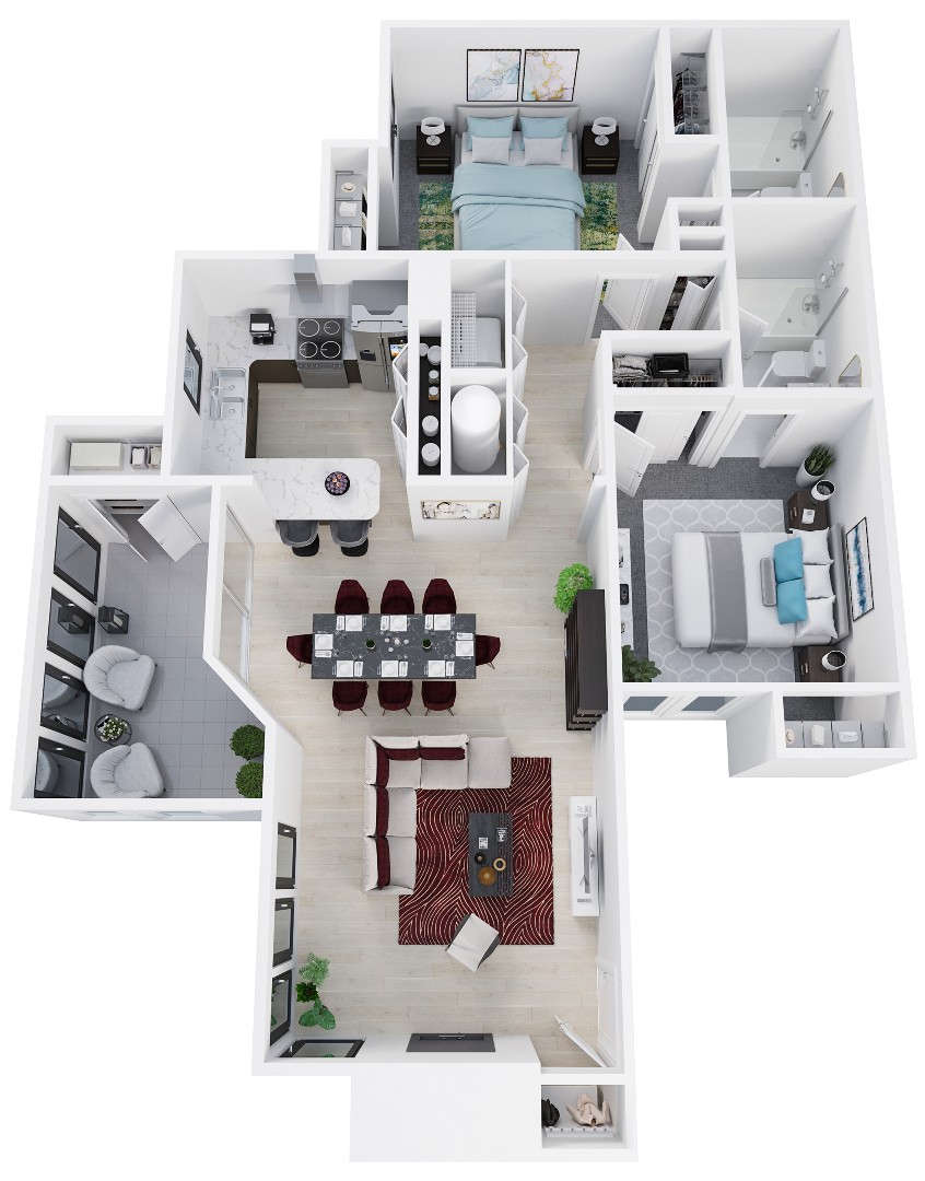 B2 floor plan