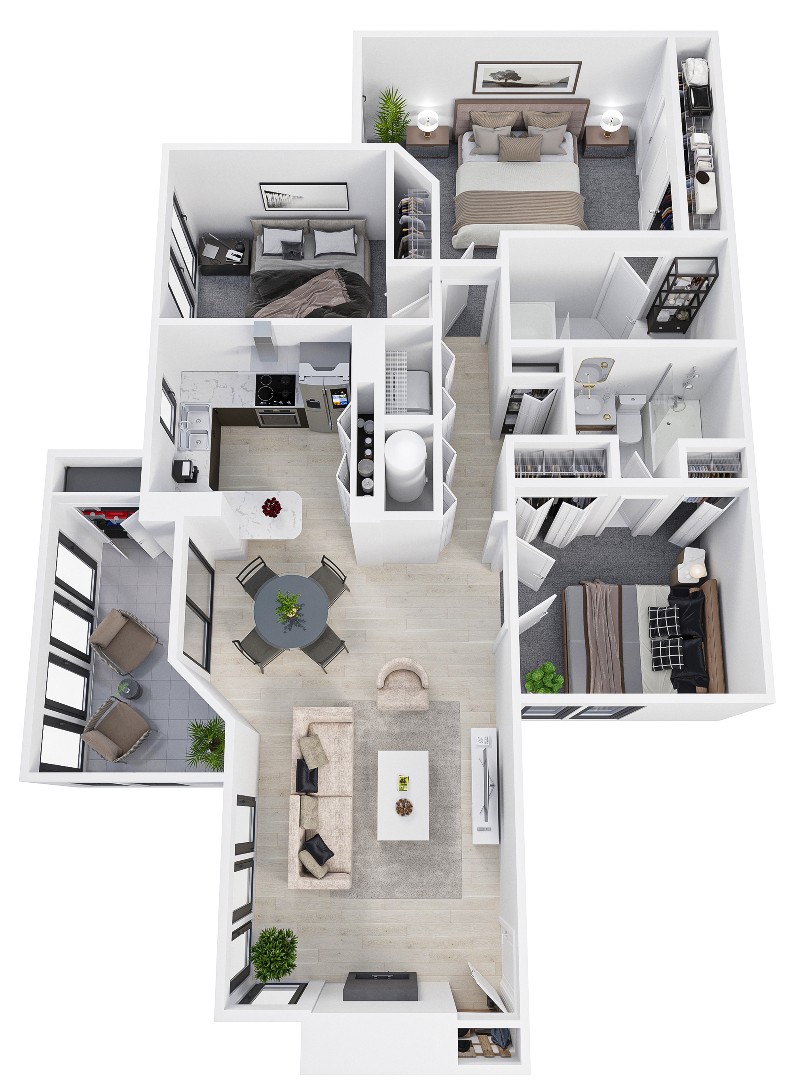 C1P floor plan
